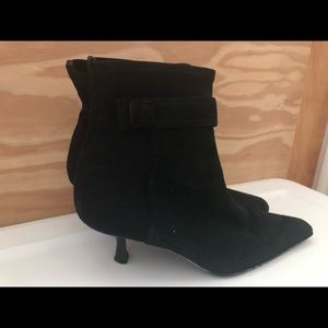 Stuart Weitzman kitten heel booties